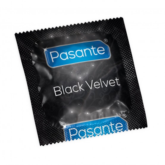 Prezerwatywy Pasante Black Velvet Bulk Pack 72szt