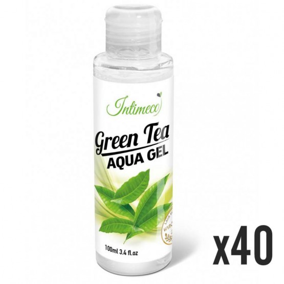 INTIMECO Green Tea Aqua Gel 100ml - pakiet 39 sztuk