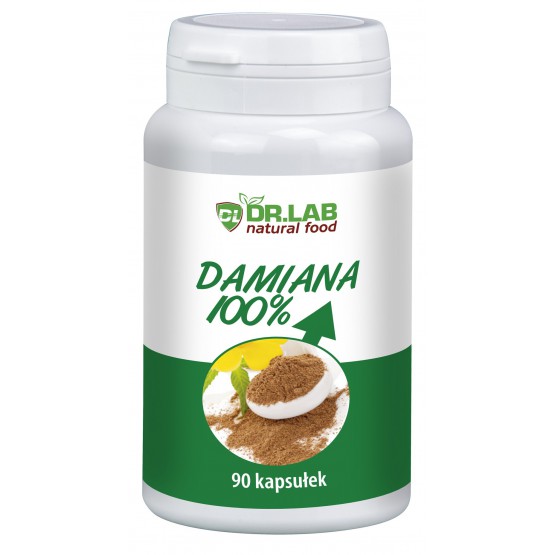 Dr.Lab Damiana 100% 90 kaps. suplement diety