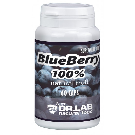 Dr.Lab Blue Berry 100% 60 kaps. suplemet diety