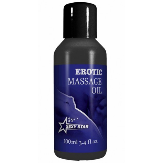 Sexy Star Erotic Massage Oil 100ml