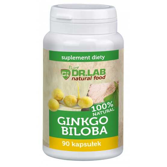 Dr.Lab Ginkgo Biloba 90 kaps. suplement diety