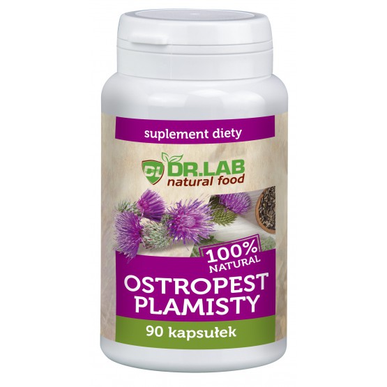 Dr.Lab Ostropest Plamisty 100% natural 90 kaps. suplement diety